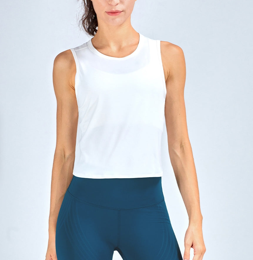 Breathable Sleeveless Tank Top (Solid colors)
