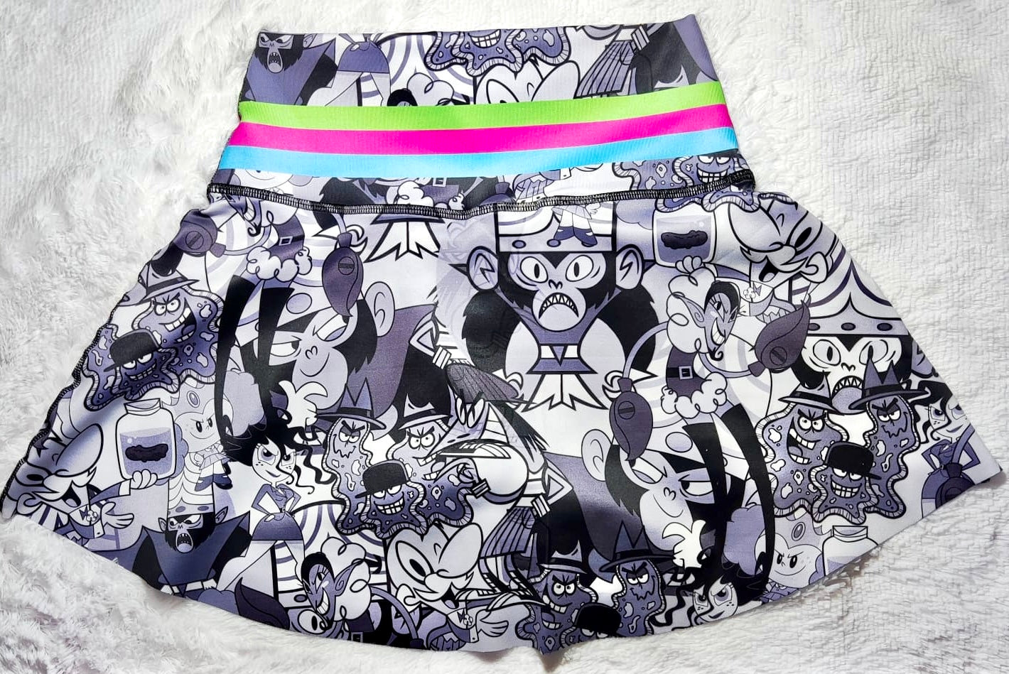 Falda de cintura alta con estampados SCOS- CARTNS