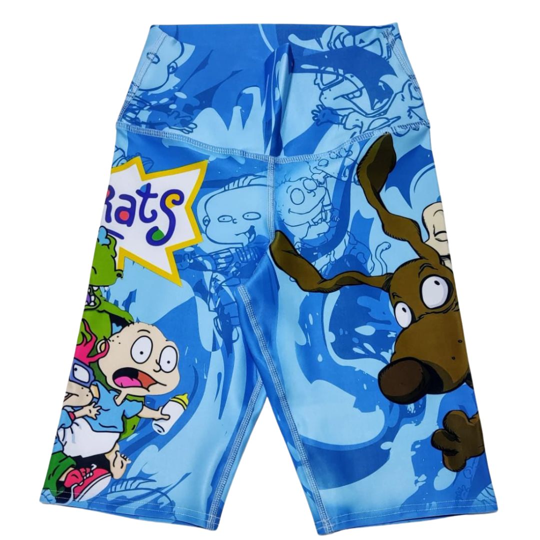 SCSP- Blue RGTS Short BKR (High Waist)