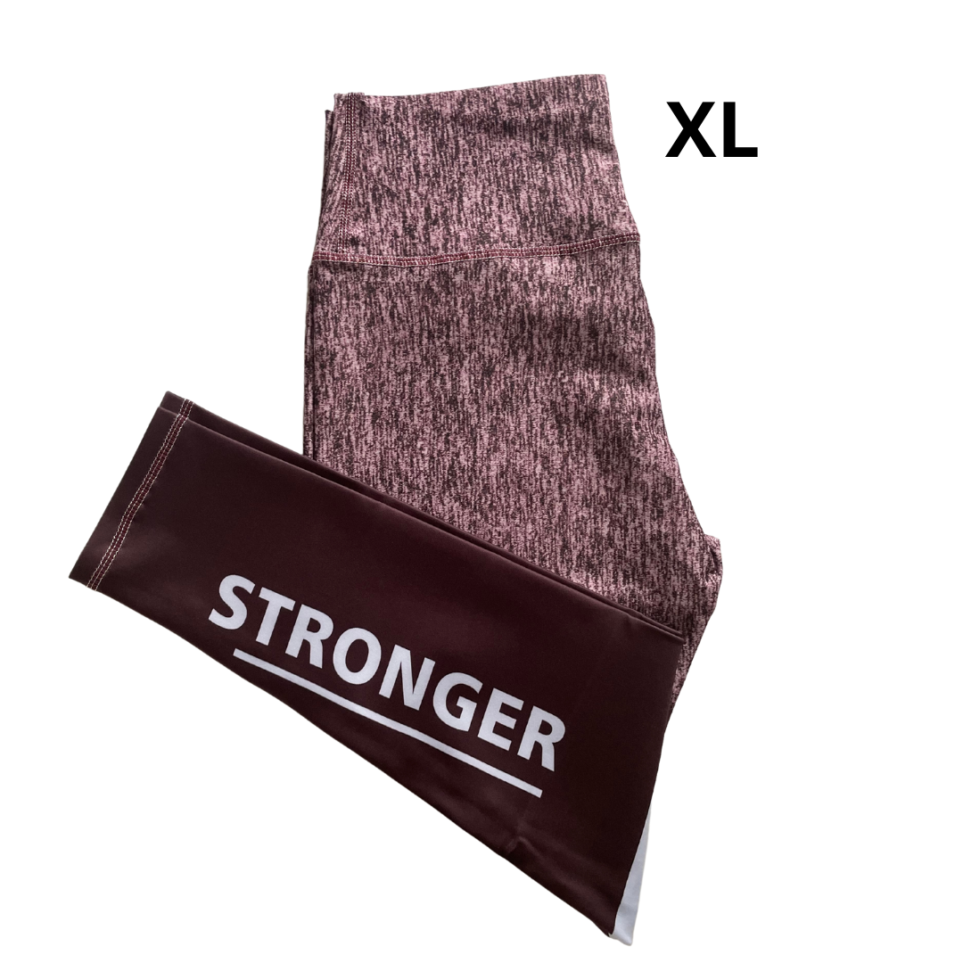 Leggings de cintura alta "Vino" "Talla más fuerte" en oferta
