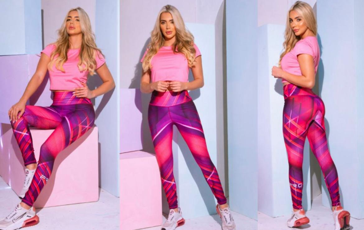 Leggings de cintura alta “PragaFit 48” LOS/ LXL