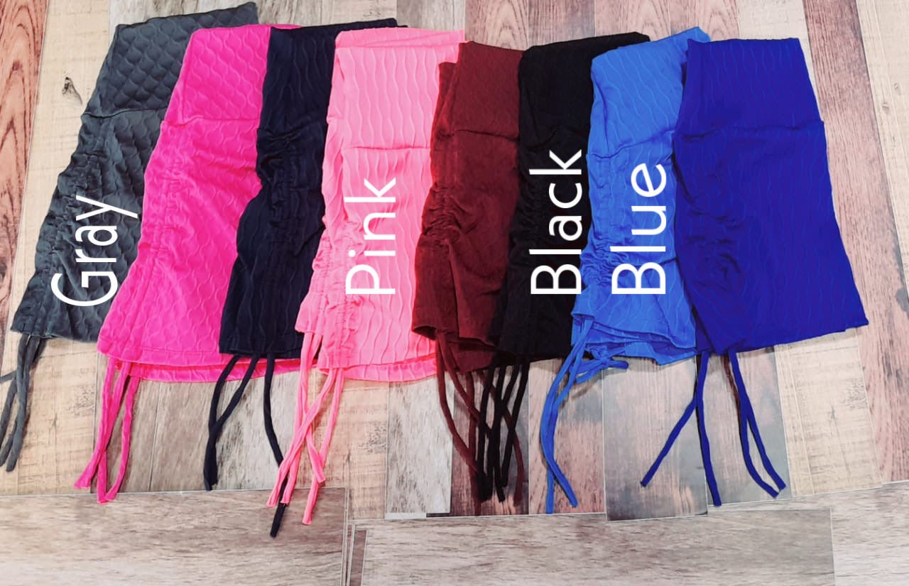SALE “Denver Solid Onesize” Scrunch Bum Combo 10 (High Waist)
