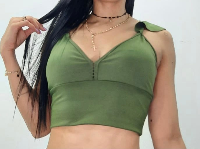 "Dublin" Crop top