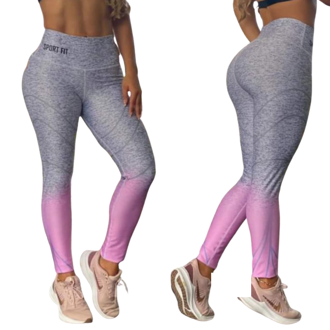 Mallas deportivas de cintura alta "talla única" en oferta