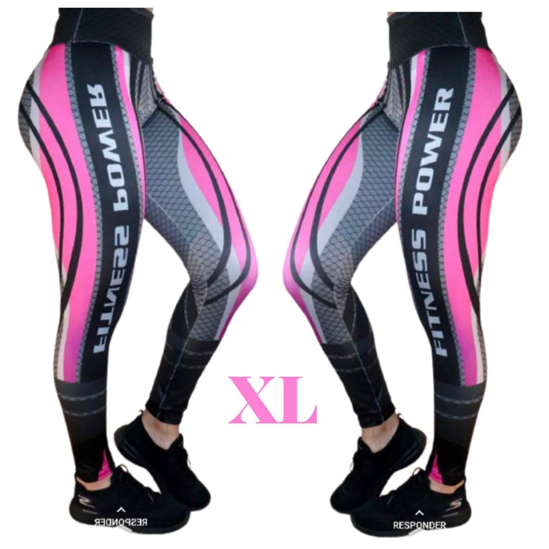 Mallas de cintura alta "Fitness Power Size Plus" en oferta