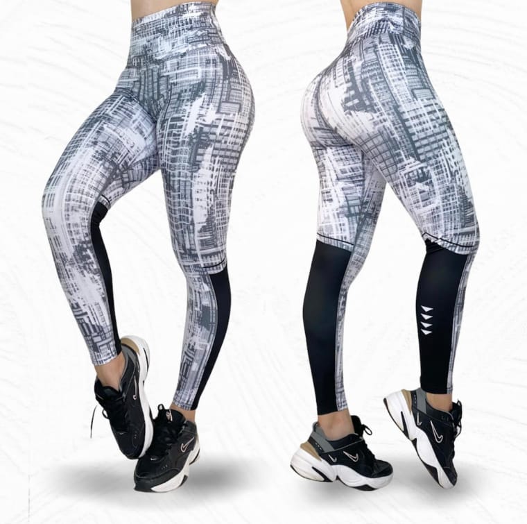 Leggings de cintura alta LOS Black Storm
