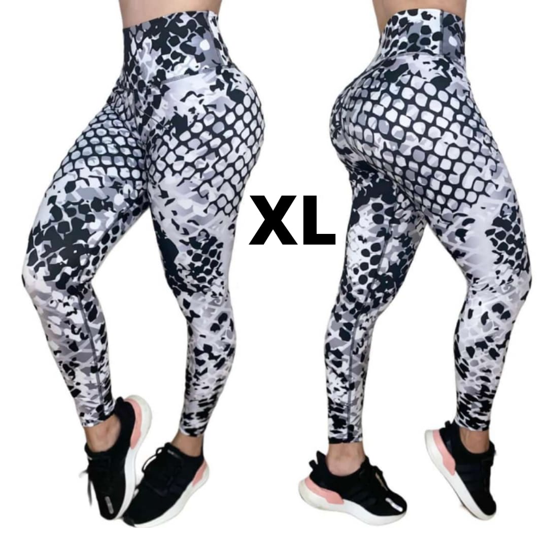 Leggings de cintura alta "Snake" LXL