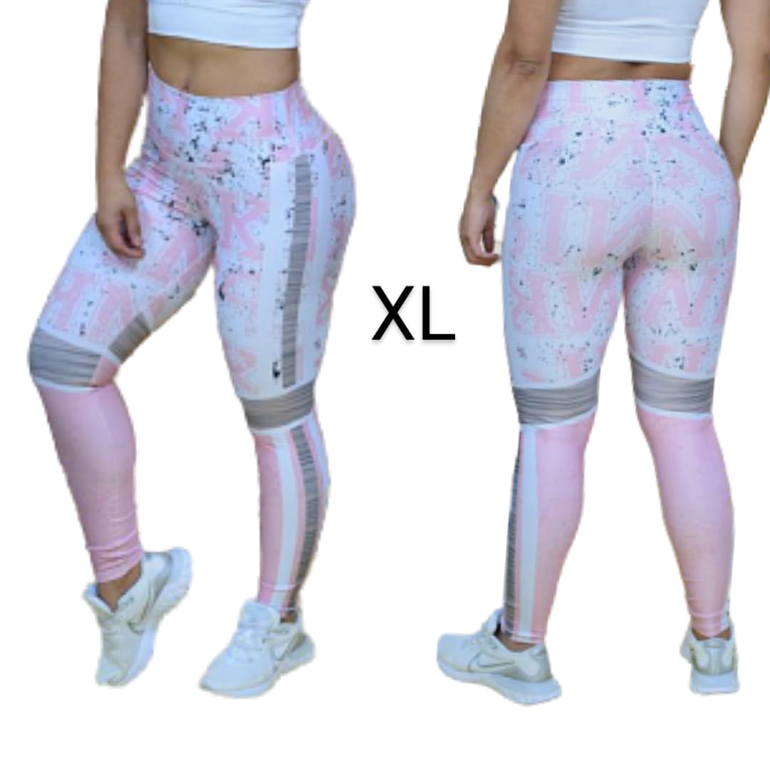 Leggings de cintura alta LXL "PINK"