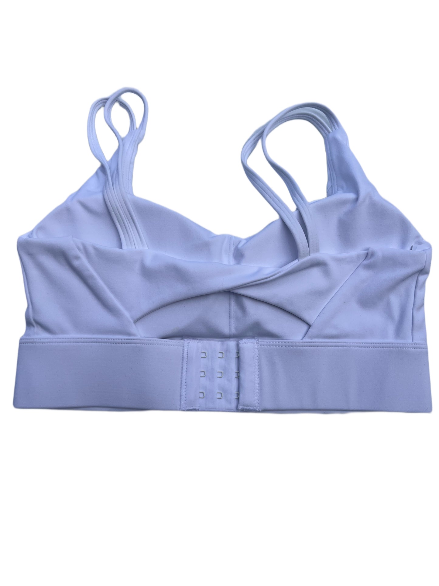 “Tulum” High impact White Sport Bra