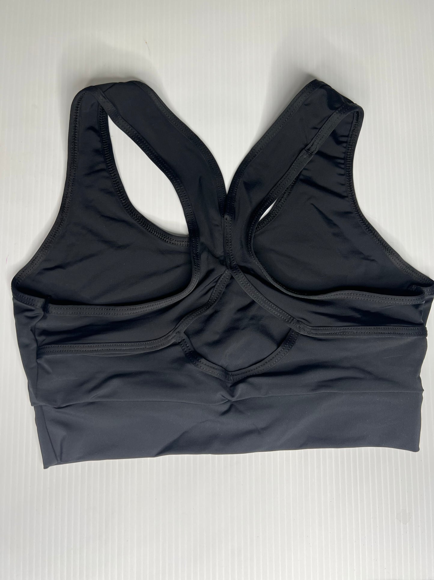 “Albany” Racerback Black Sport bra