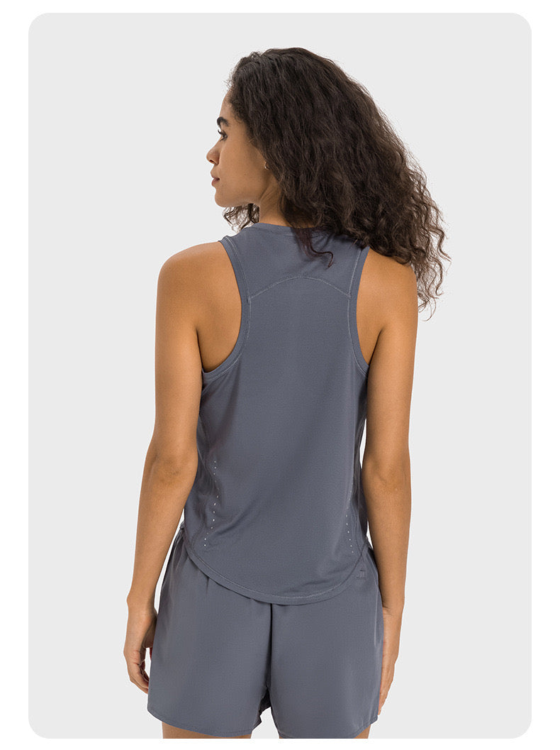 Breathable Sleeveless Tank Top (Solid colors)