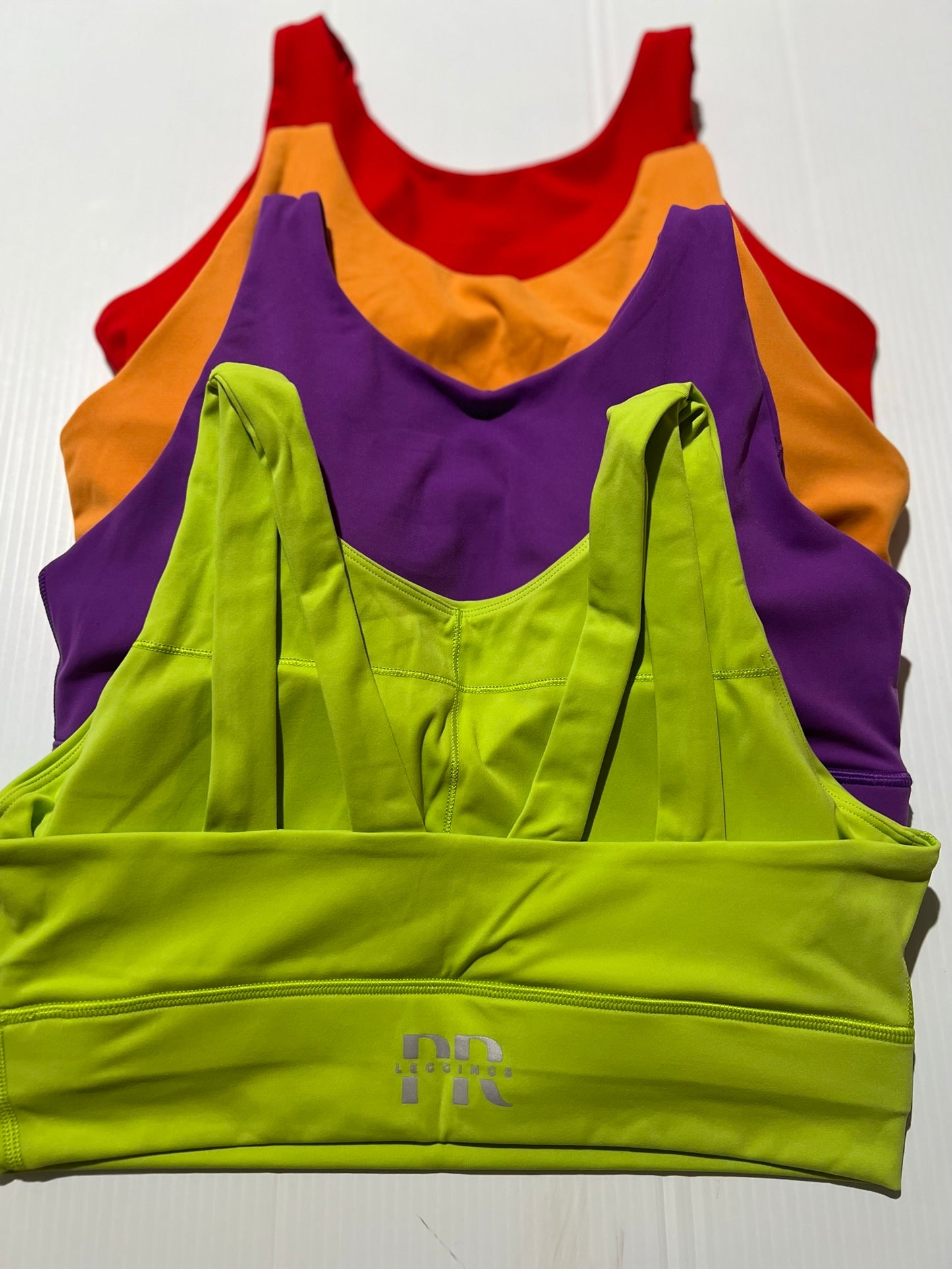 “Ellis” High neck Shockproof Sport Bra (Solid colors)