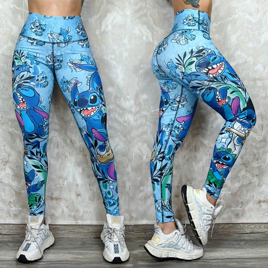LCSP- Blue ST7 Hight Waist Legging