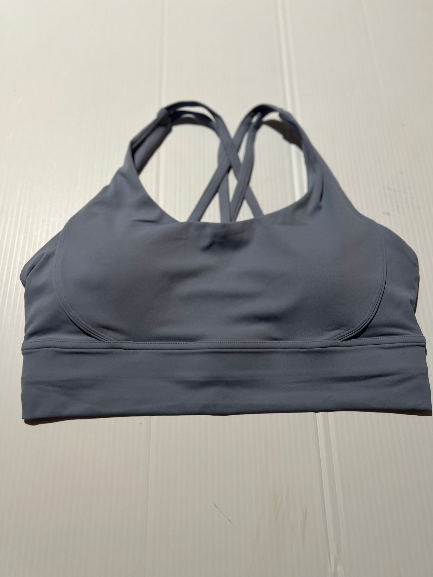 “Chelsea" Cross-Back Straps Sport Bra (solid colors)