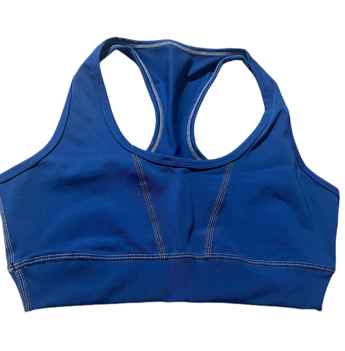 “Sarah” Racerback Sports Bra (Solid colors)