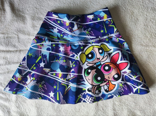 Cartoon Skort PWP2 High Waist