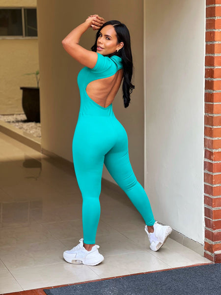 Sport Jumpsuit Supplex  (High Waist)
