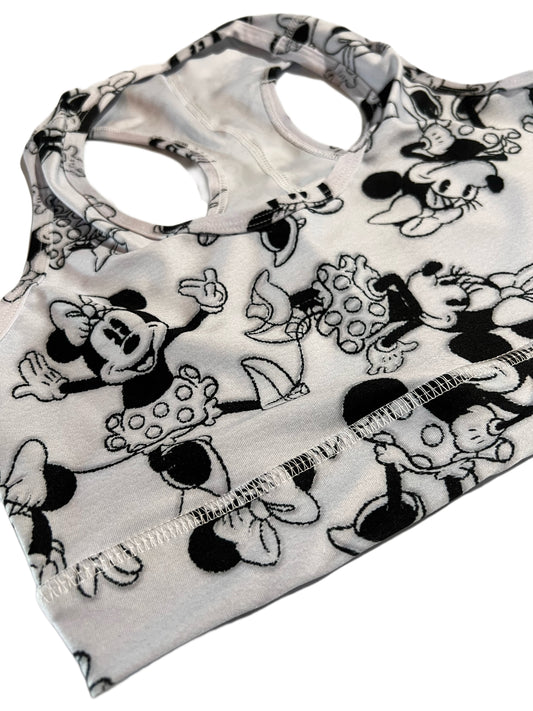 CARTOONS Girl MM Racerback Sport Bra