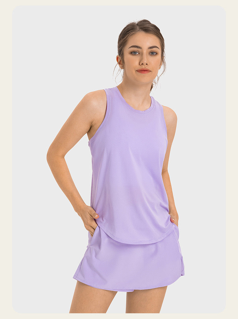 Breathable Sleeveless Tank Top (Solid colors)