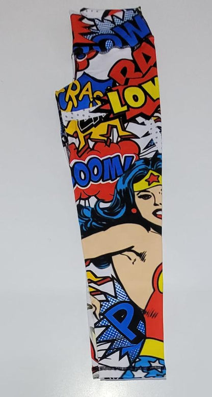 LCOS - Leggings de cintura alta WW coloridos