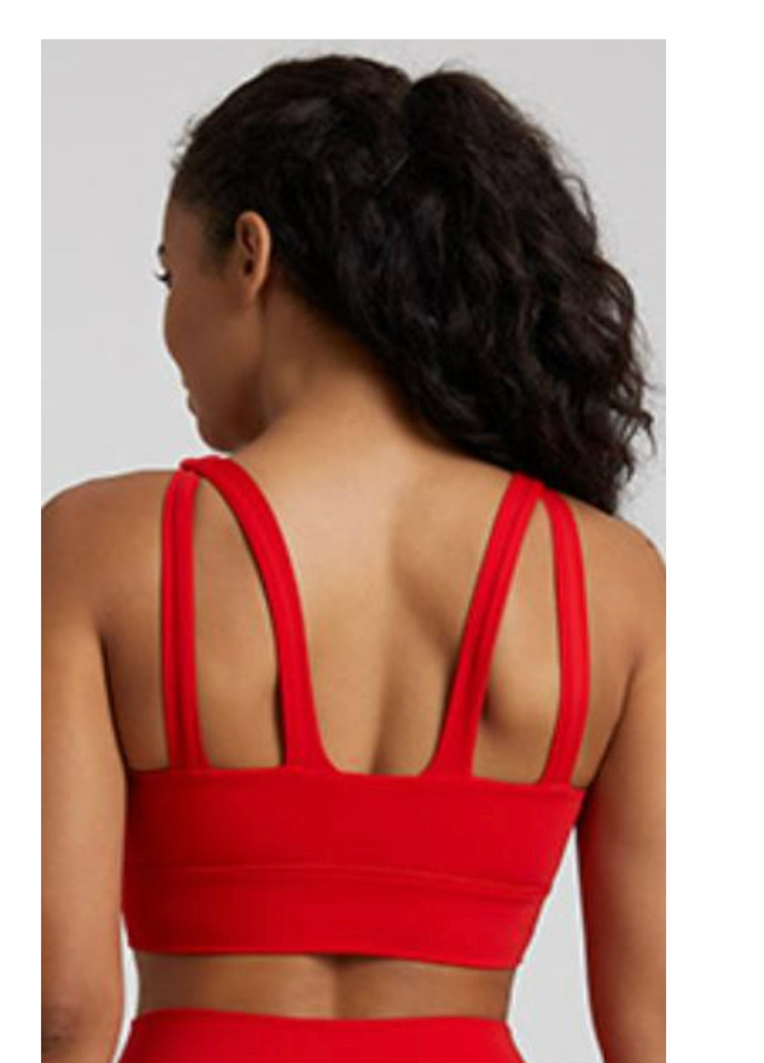 “Ellis” High neck Shockproof Sport Bra (Solid colors)