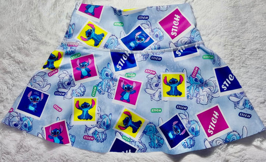 Falda de cintura alta con estampados SCOS- CARTNS