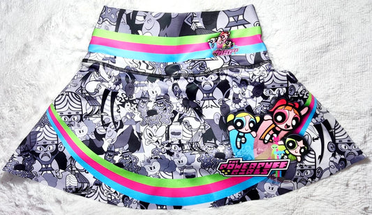 Falda de cintura alta con estampados SCOS- CARTNS