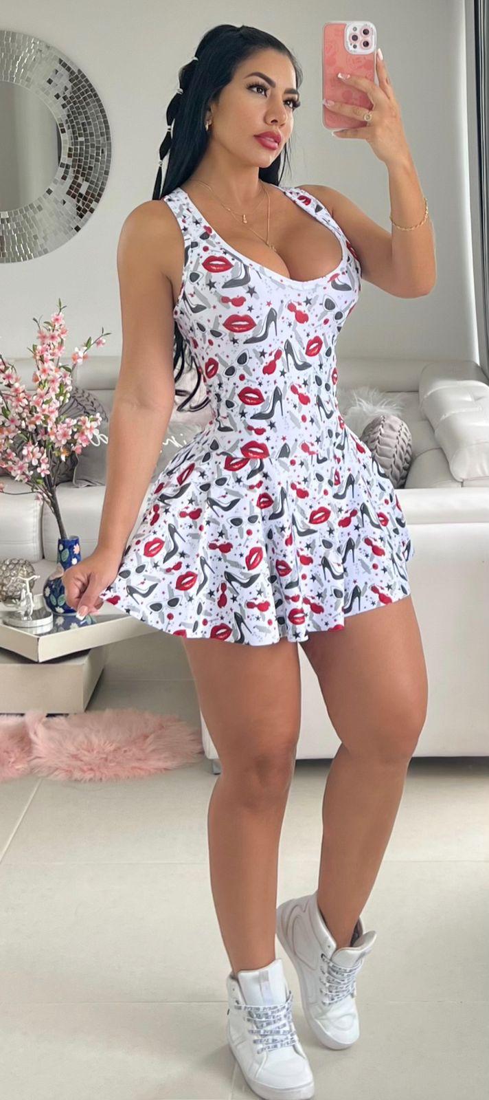 Kisses Sleeveless Sport Dress