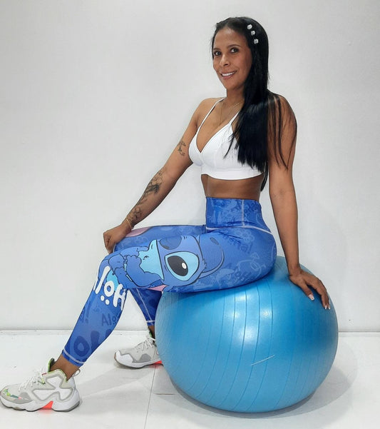 LCSP- Blue ST6 Hight Waist Legging