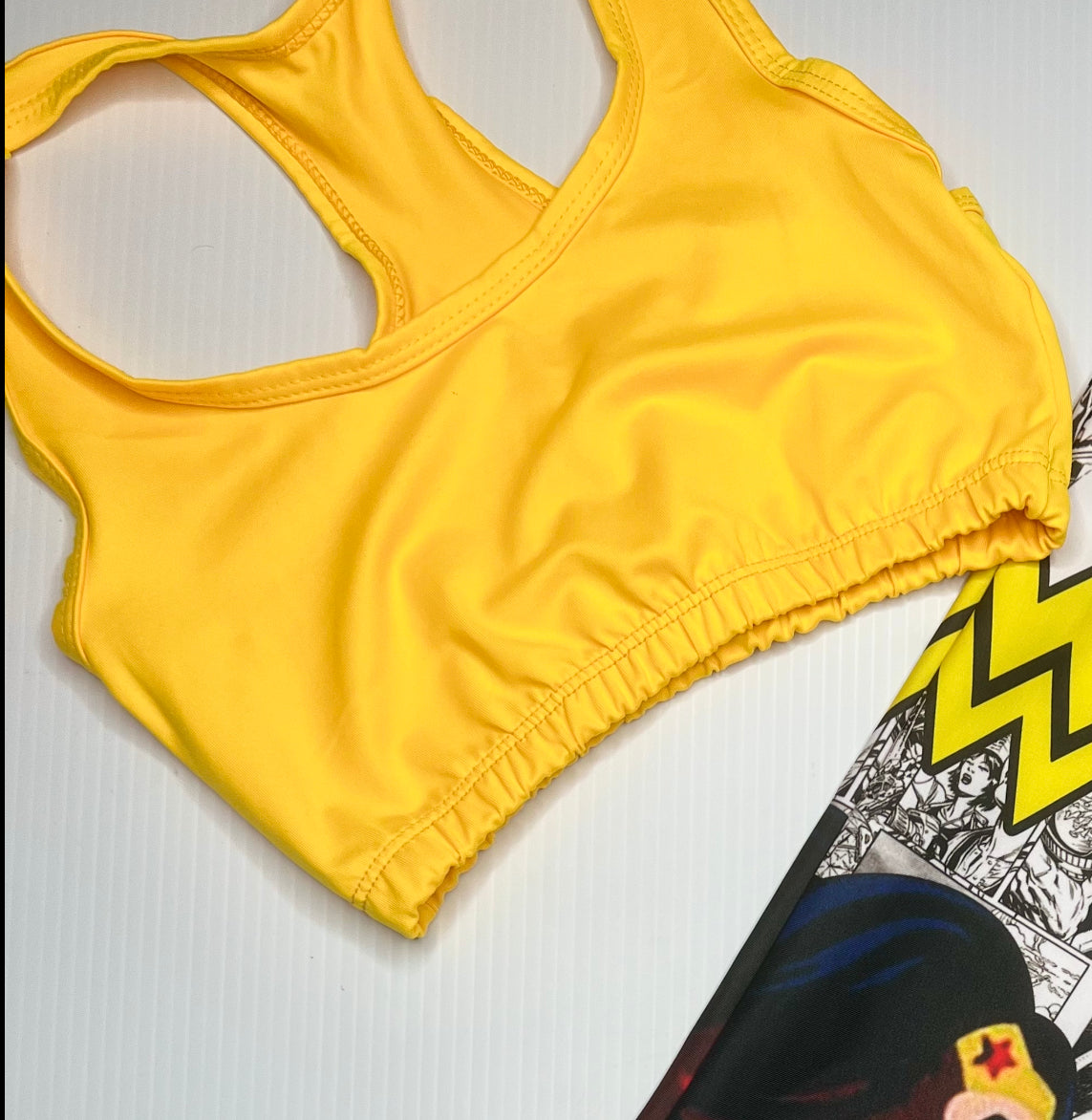 "Victoria" Racerback Sport Bra (Solid colors)