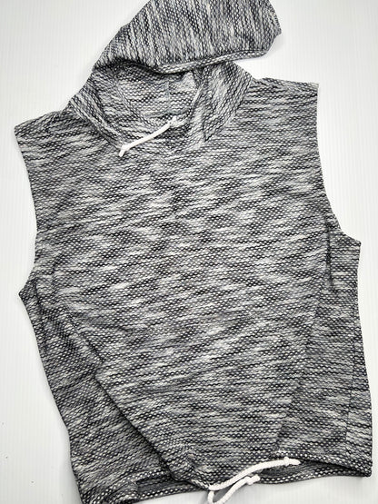 Camiseta sin mangas con capucha para hacer ejercicio