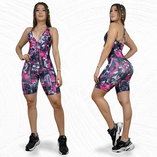 JUMP- Sport Jumpsuit D10 (High Waist)