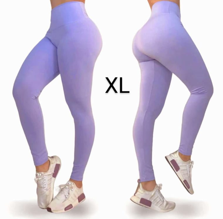 LXL "Solid Lila" High Waist Legging