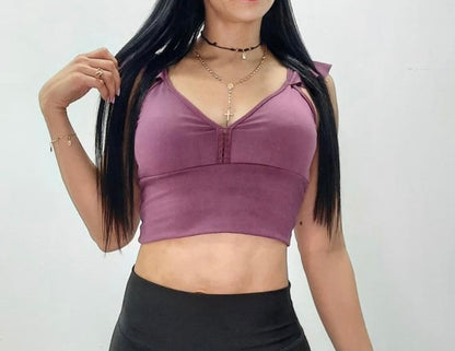 "Dublin" Crop top