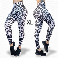LOS/LXL “Animal print black performance ” High Waist Legging