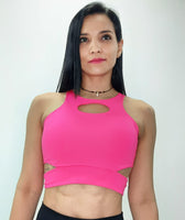 “Sienna” Empower Crop top  (Solid colors)