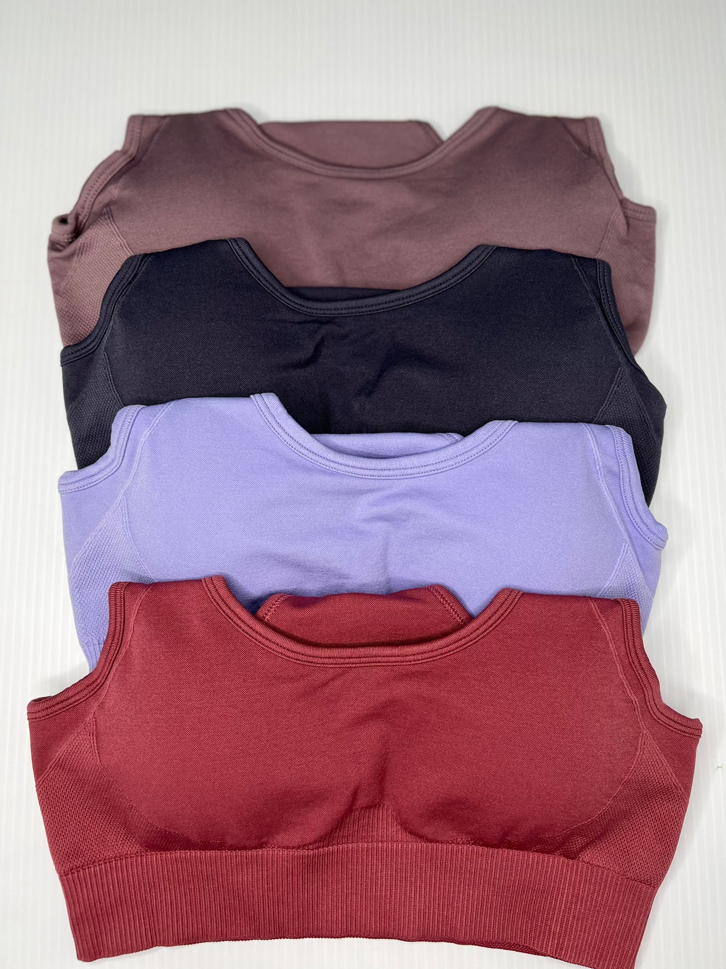 “Seúl” PowerSoft Racerback Sport Bra (Solid colors)