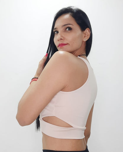 “Sienna” Empower Crop top  (Solid colors)
