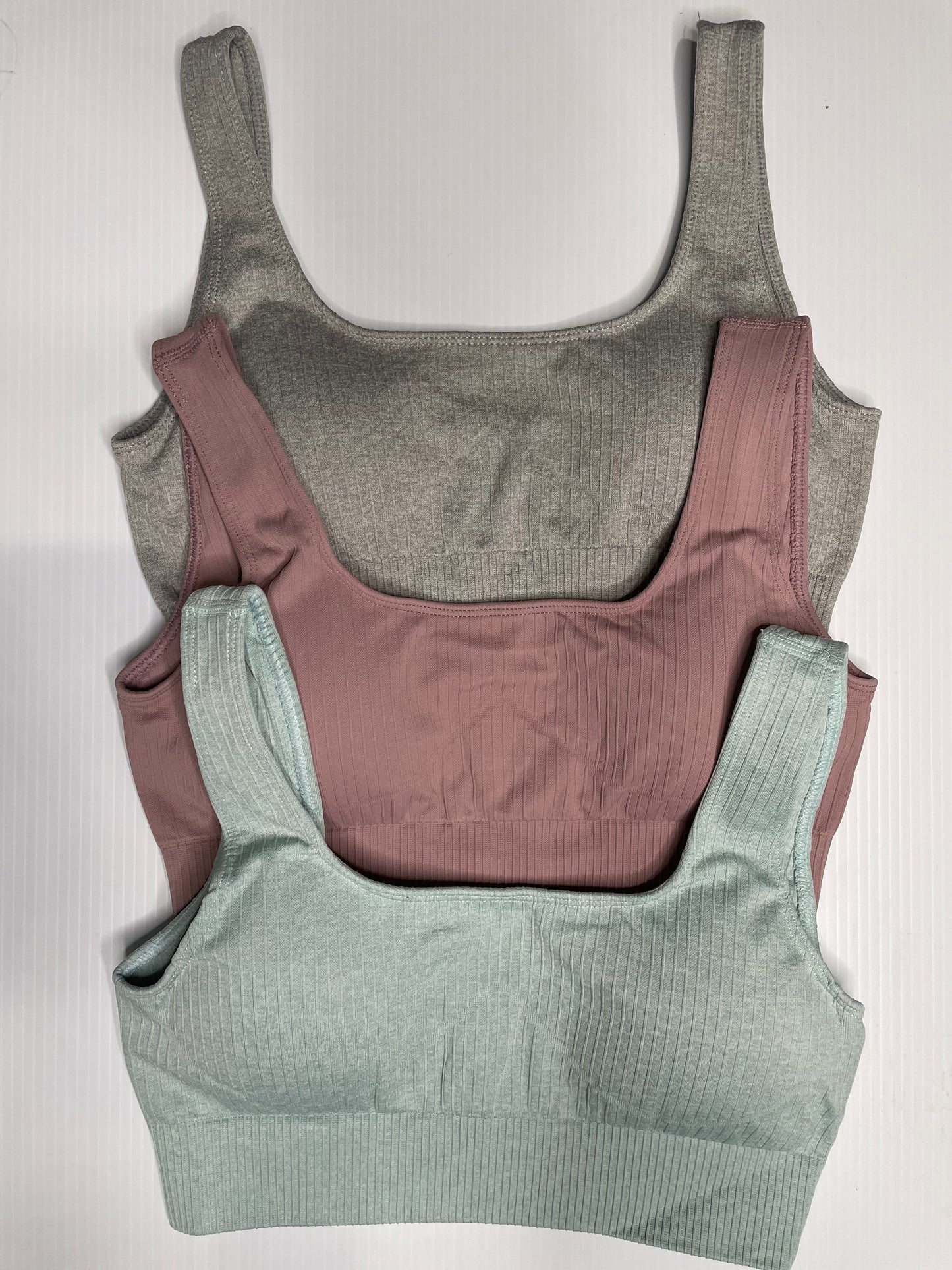 “Busan" Longline Sport bra (Solid Colors)