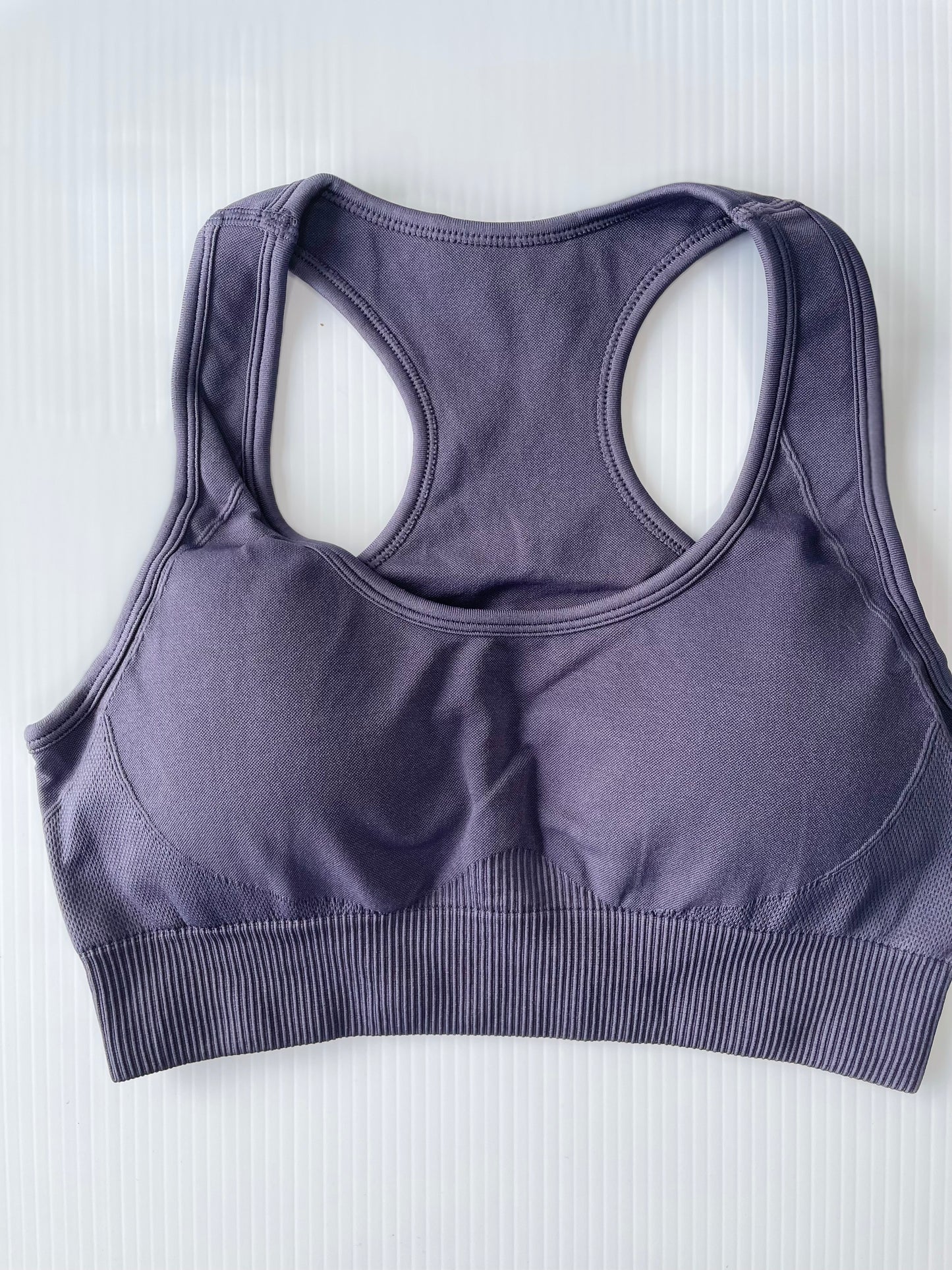 “Seúl” PowerSoft Racerback Sport Bra (Solid colors)