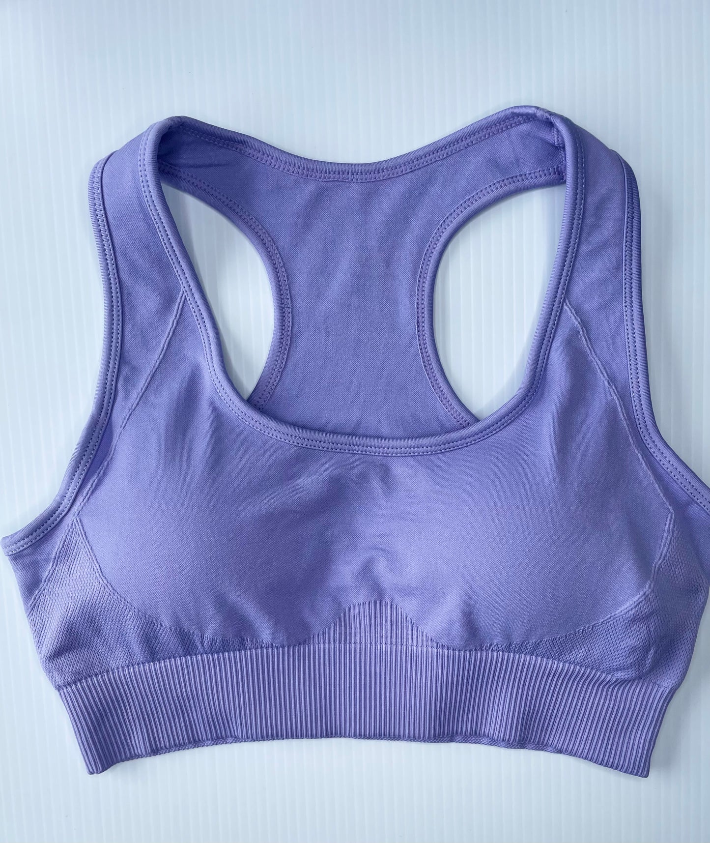 “Seúl” PowerSoft Racerback Sport Bra (Solid colors)