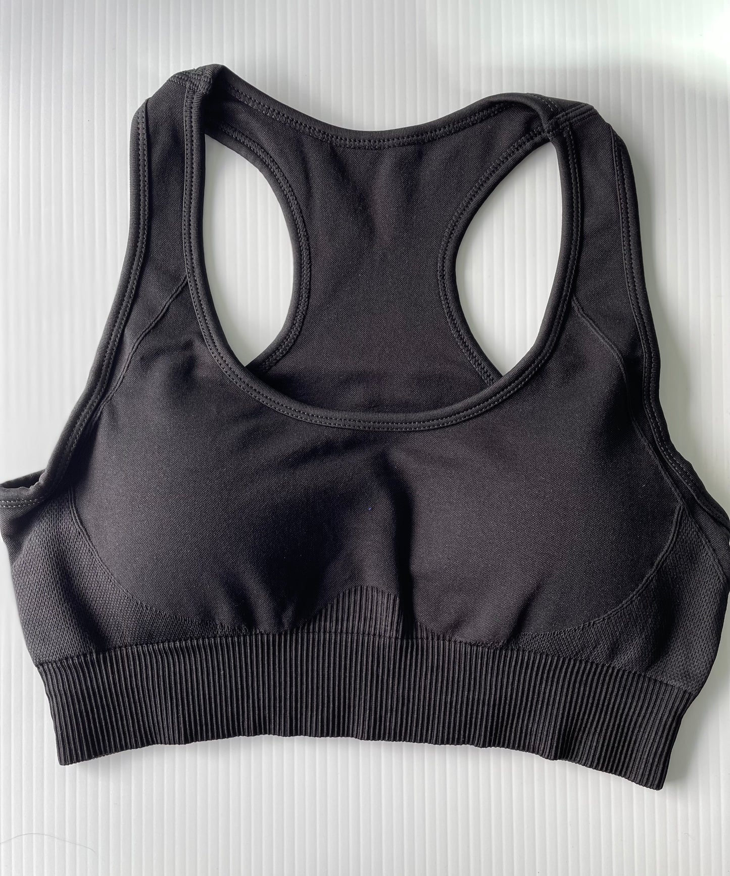 “Seúl” PowerSoft Racerback Sport Bra (Solid colors)