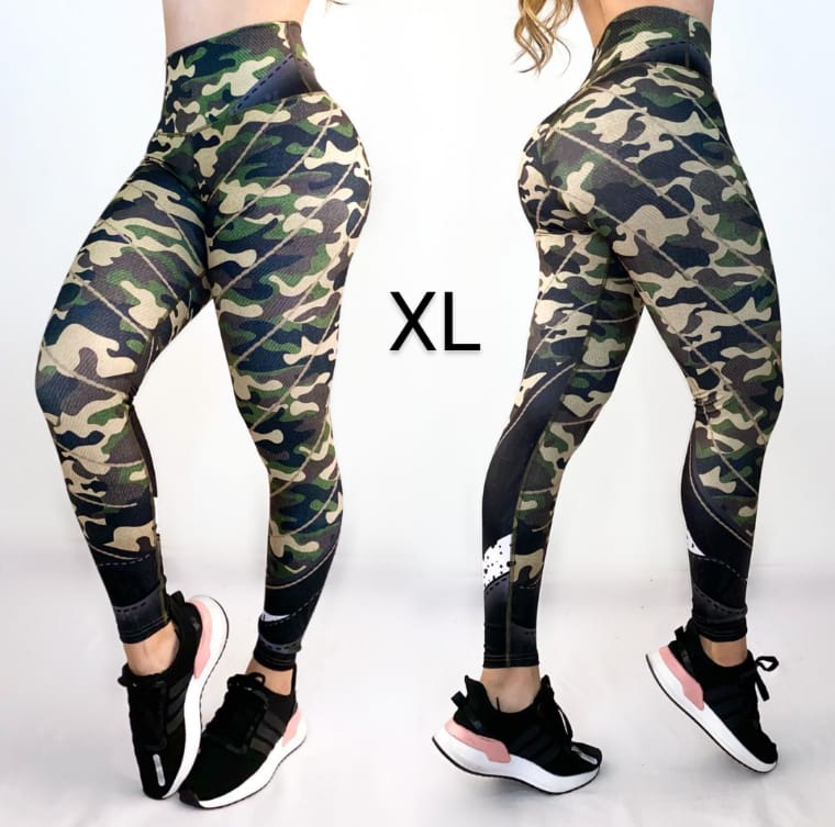 LXL "Classic CAMU" High Waist legging